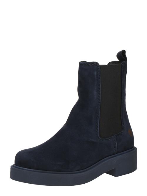 Apple of Eden Chelsea Boots 'Calvia'  mørkeblå / rustbrun