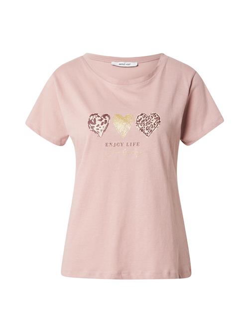 ABOUT YOU Shirts 'Isa'  guld / cyclam / lyserød