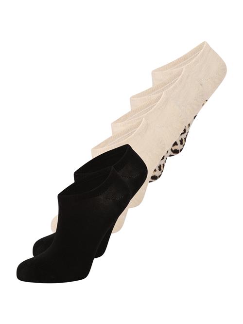 ABOUT YOU Sokker 'Inge'  beige / sort