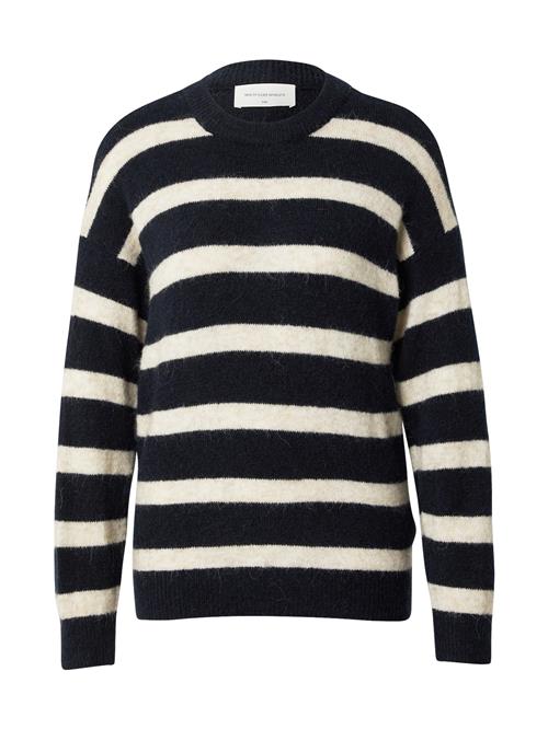 MSCH COPENHAGEN Pullover 'Festina'  mørkeblå / hvid