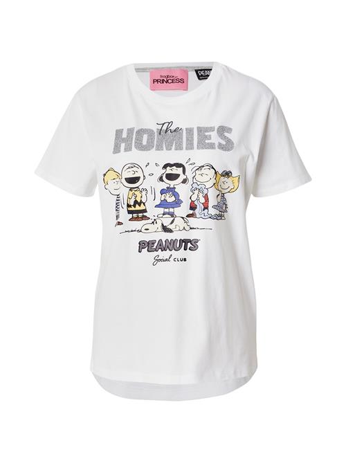 PRINCESS GOES HOLLYWOOD Shirts 'Peanuts The Homies'  gul / grå / sort / hvid