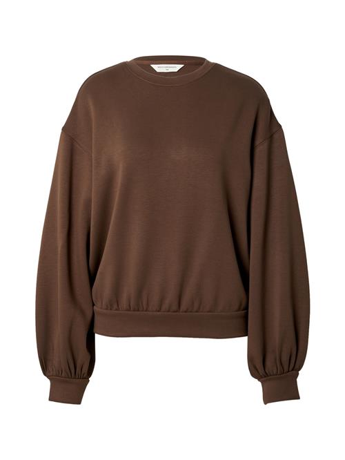Se MSCH COPENHAGEN Sweatshirt 'Brionna Ima Q'  brun ved About You