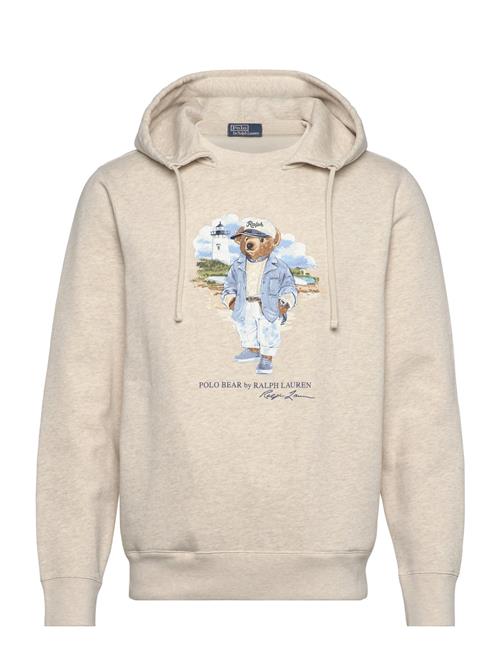 Se Vintage Fleece-Lsl-Sws Polo Ralph Lauren Beige ved Booztlet
