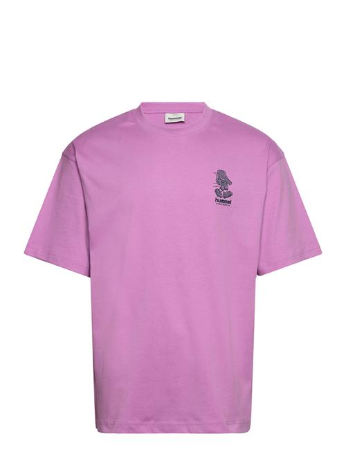 Hmlloose T-Shirt S/S Bees Stadium Hummel Purple