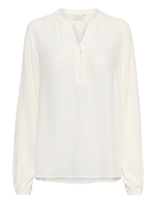 Kamathilde Blouse Kaffe Cream