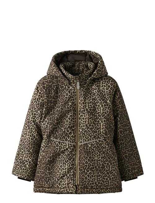 Nkfmaxi Pa Jacket Aop Noos Name It Brown