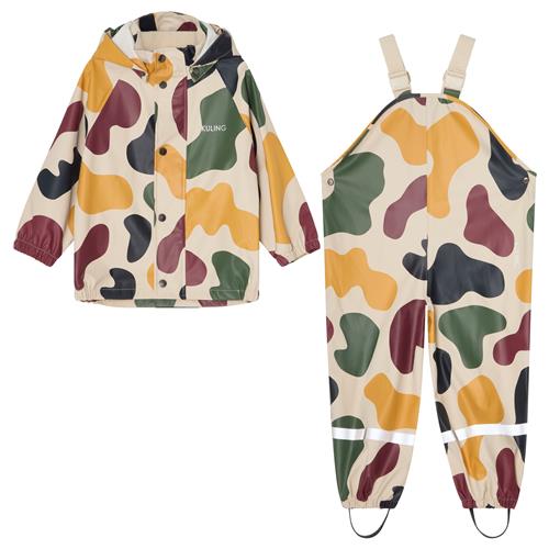 Kuling San Marino Uforet Regnsæt Graphic  122/128 cm  Creme  122/128 cm  Unisex