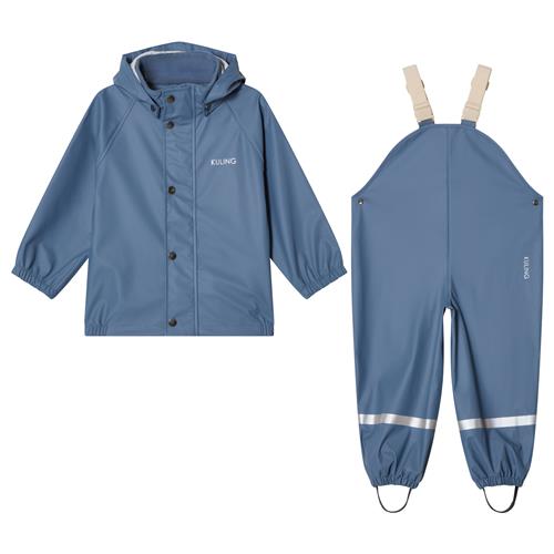 Kuling San Marino Uforet Regnsæt Flintstone Blue  110/116 cm  Blå  110/116 cm  Unisex