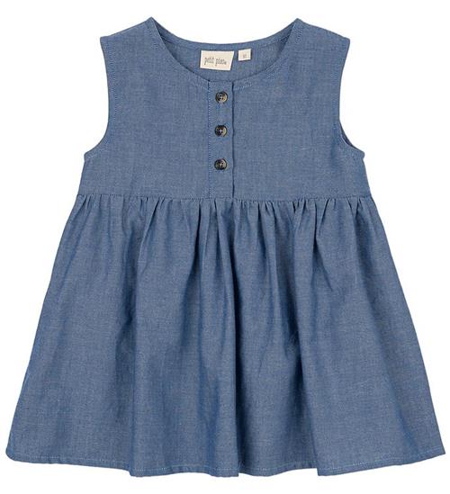 Petit Piao Kjole k/æ - Denim Blue