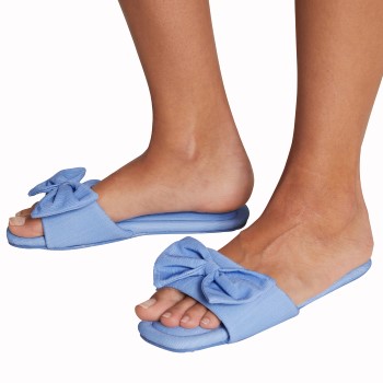 Calida Favourites Daisy Slippers Lyseblå polyester Small Dame