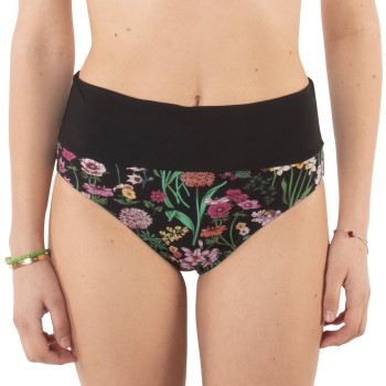 Chantelle Flowers High Waist Bikini Brief Sort blomstret 44 Dame
