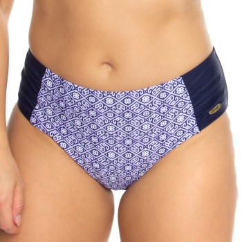 Damella Blue Mosaic Bikini Tai Brief Marineblå 44 Dame