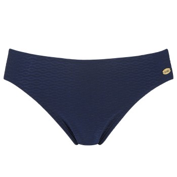 Damella Brigitte Textured Bikini Brief Marineblå nylon 42 Dame