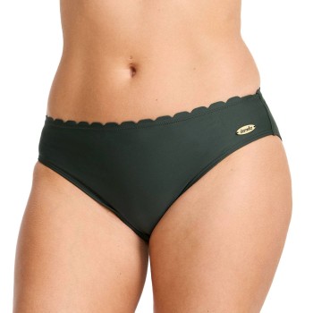 Damella Emily Wavy Bikini Brief Mørkgrøn  36 Dame