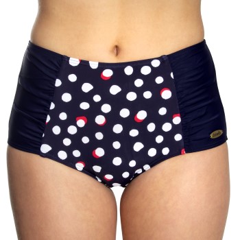 Damella Meryl Spots Bikini Maxi Brief Marineblå 36 Dame