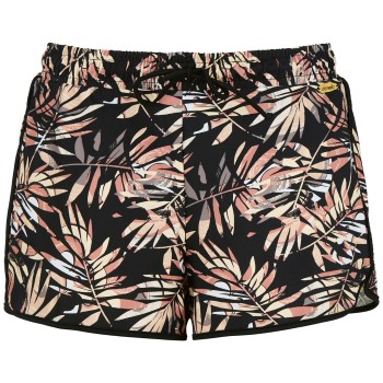 Damella Uma Bikini Shorts Sort mønstret X-Large Dame