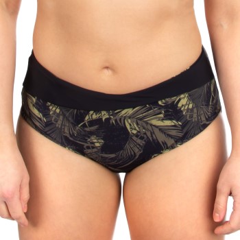 Femilet Honduras Midi Bikini Brief Grøn Mønster 46 Dame