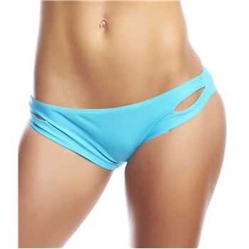 Hot Anatomy Bikini Stripes Pant Turkise Small Dame