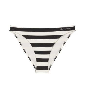 Marc O’Polo Marc O Polo Stripe Bikini Brief Hvid/Sort Small Dame