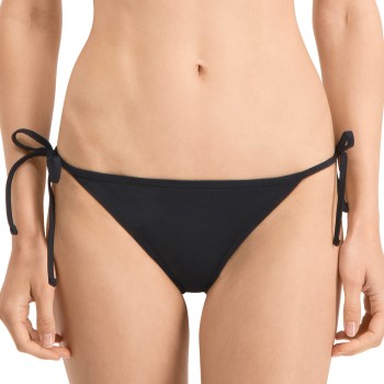 Puma Side Tie Bikini Bottom Sort Small Dame