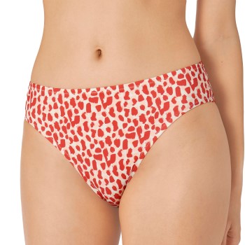 Sloggi Koh Tachai High Leg Bikini Brief Rød/Hvid Large Dame