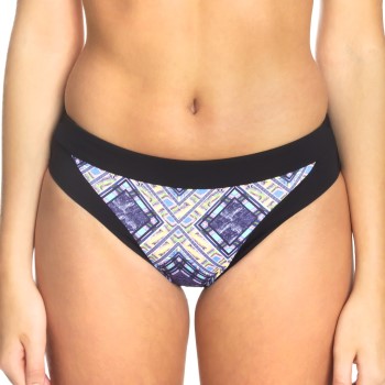 Sunseeker Tribe Attack Full Classic Bikini Panty Sort mønstret 36 Dame