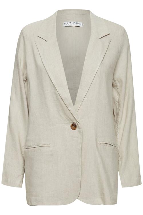 PULZ Jeans Blazer 'Luca'  beige