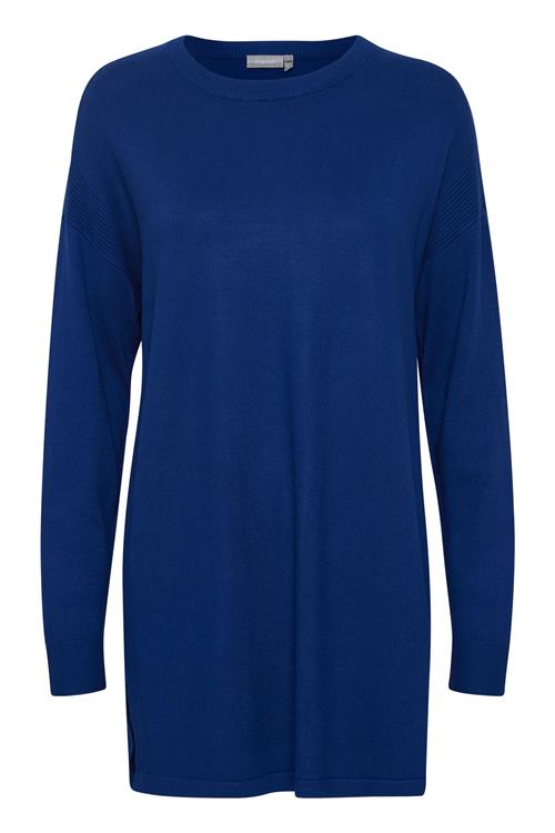 Fransa Pullover 'Blume'  navy