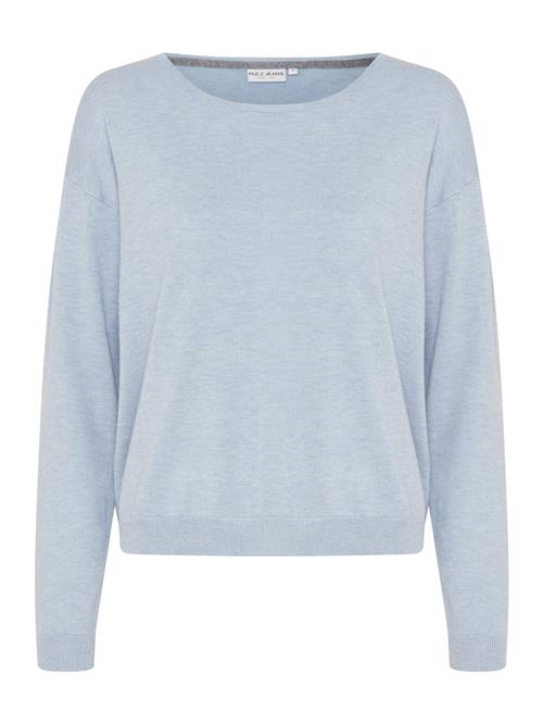 PULZ Jeans Pullover 'Box'  lyseblå