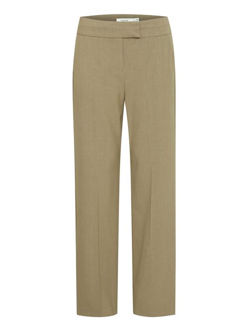 b.young Bukser med fals 'Danta'  beige