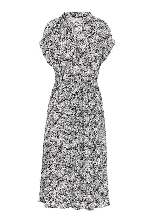 FELIPA Blusekjole  sort / hvid