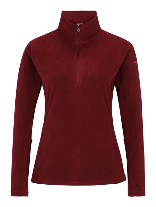 COLUMBIA Sportspullover 'Glacial™ IV'  mørkerød / hvid