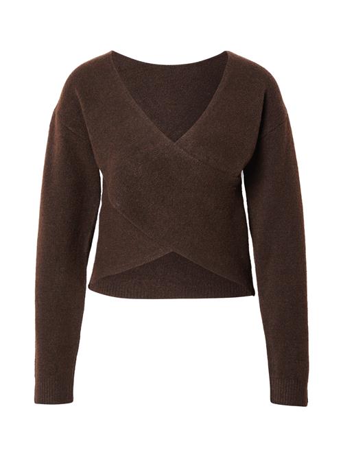 PIECES Pullover 'PCNANU'  mørkebrun