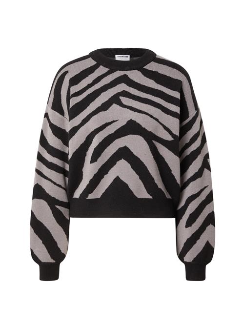 Noisy may Pullover 'NMCHARLOTT'  mørkegrå / sort
