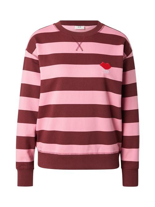 JDY Sweatshirt 'JDYBOOGIE'  lyserød / carminrød