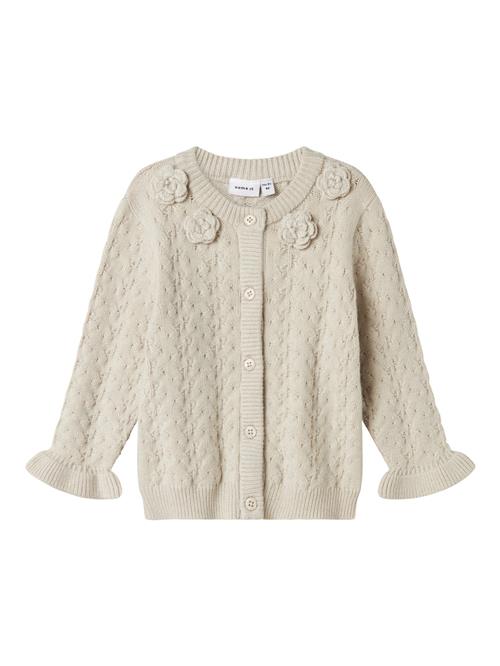 NAME IT Strik Cardigan Oanna Peyote Melange