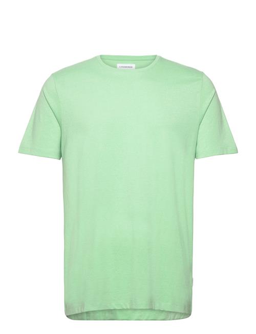 Mouliné O-Neck Tee S/S Lindbergh Green