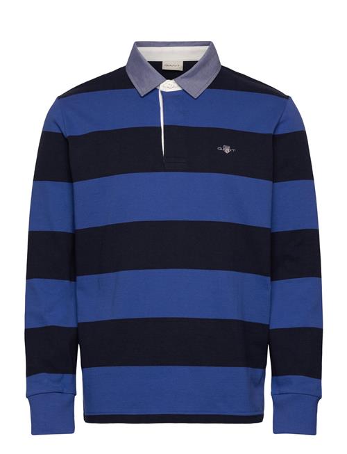 Reg Chambray Stripe Heavy Rugger GANT Navy