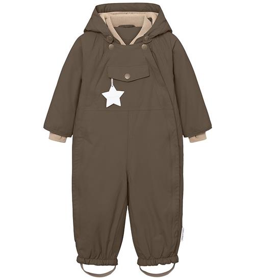 Mini A Ture Flyverdragt - MatWisti Fleece - Tarmac green