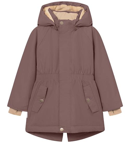 Mini A Ture Vinterjakke - MatVikania Fleece - Peppercorn Plum