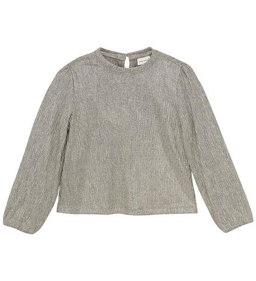 Minymo Bluse - Glitter - Silver
