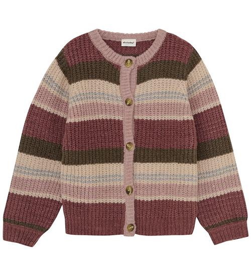 Minymo Cardigan - Strik - Woodrose