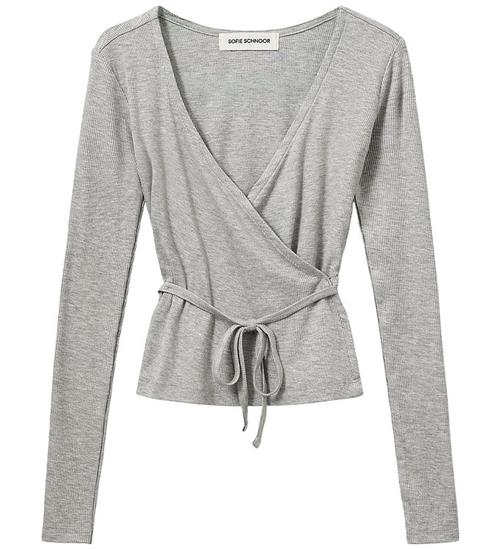 Sofie Schnoor Cardigan - Joodysy - Grey Melange