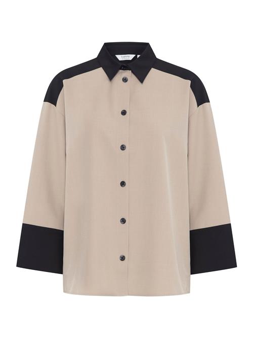 b.young Bluse 'BYIdde'  beige / sort