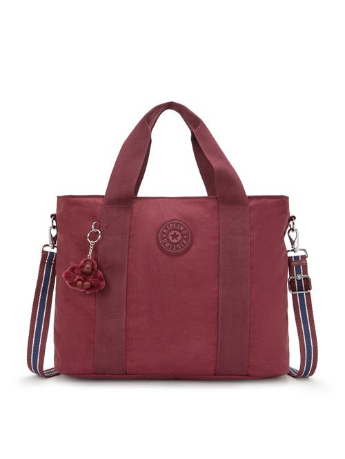 KIPLING Håndtaske 'Minta'  blå / cranberry