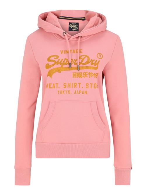 Superdry Sweatshirt  gylden gul / gammelrosa