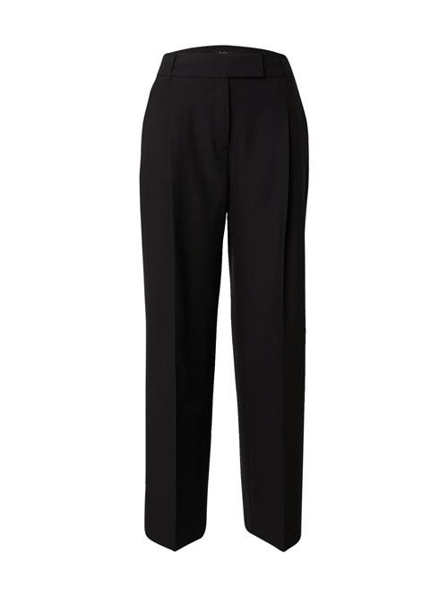 Se s.Oliver BLACK LABEL Bukser med lægfolder  sort ved About You