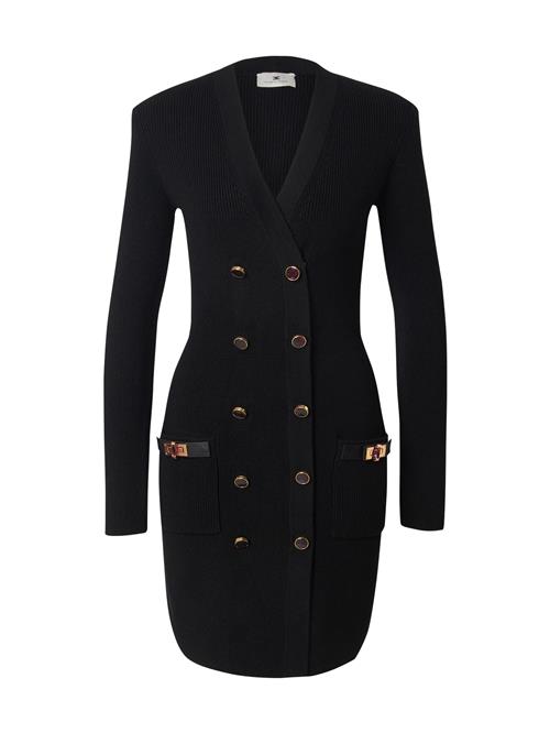 Elisabetta Franchi Strikkjole  sort