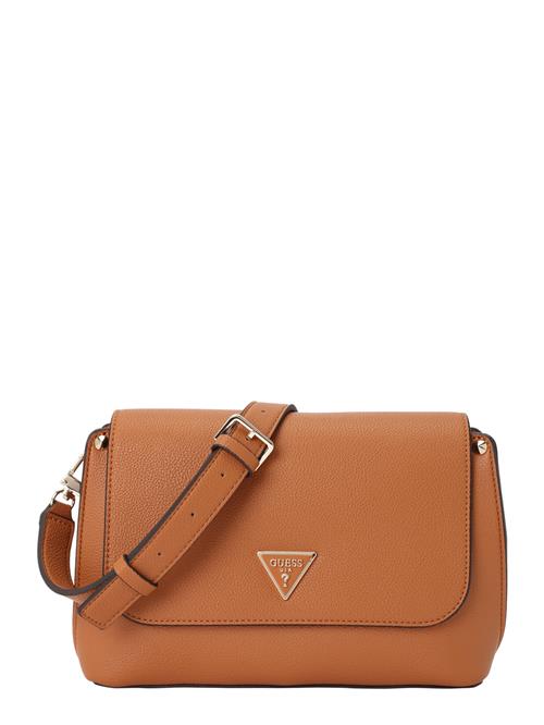 GUESS Skuldertaske 'Meridian II'  cognac