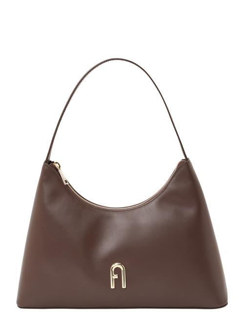 FURLA Skuldertaske 'Diamante'  brun